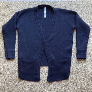 Lululemon Women’s Vestigan ? Navy Blue Cardigan Sweater 12